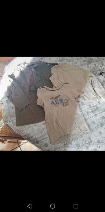 Lot t shirt manches longues 3ans