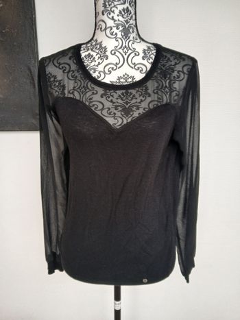 Haut/pull fin Kaporal noir