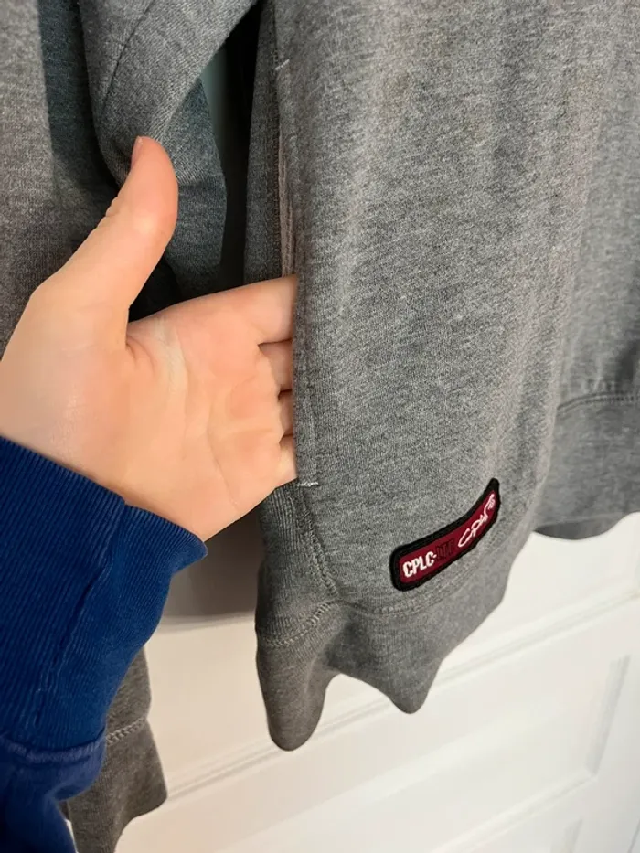 Sweat à capuche gris - photo numéro 6