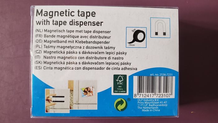 Dévidoir ruban adhésif aimanté - photo numéro 2