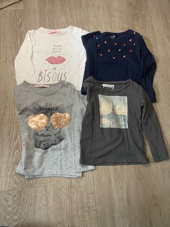 Maillot grande manche fille