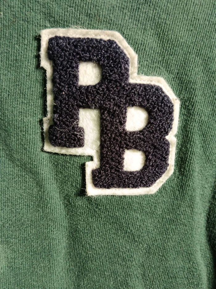 Grenouillère petit bateau verte et bleu marine  12 mois - photo numéro 2