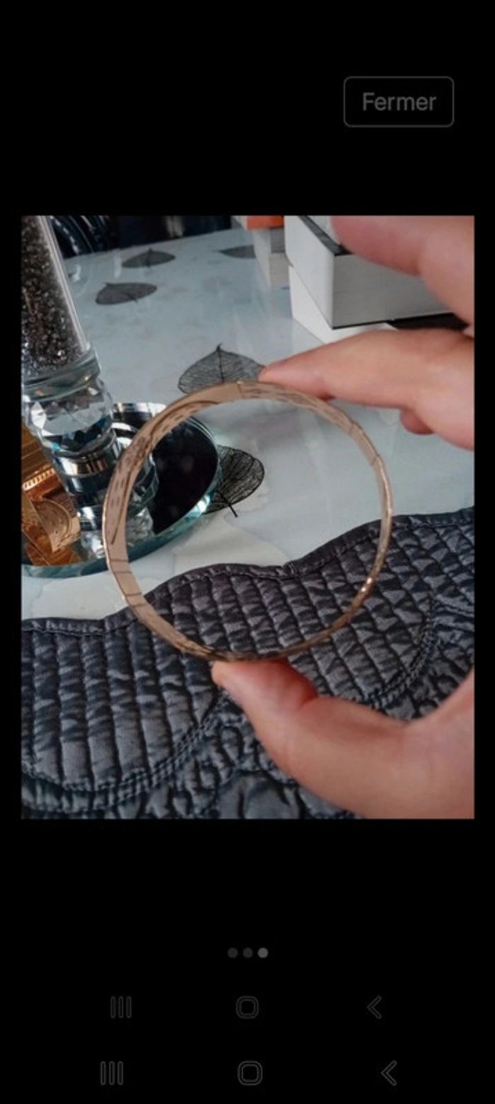 Bracelets doré le lot de deux - photo numéro 3