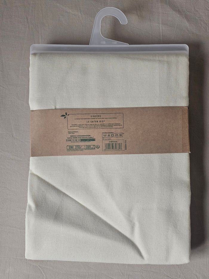Nappe rectangle coton bio neuf - photo numéro 2