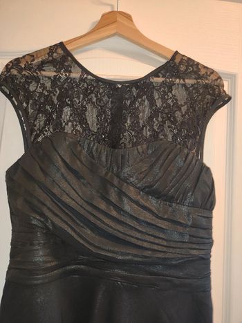 robe morgan noire dentelle