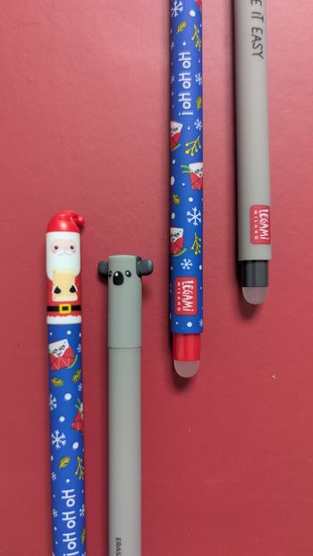Lot de 2 Legami koala et père noel