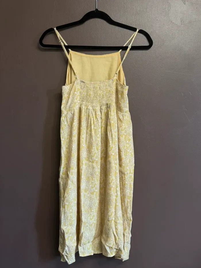 Robe à bretelle jaune Bizzbee - photo numéro 4