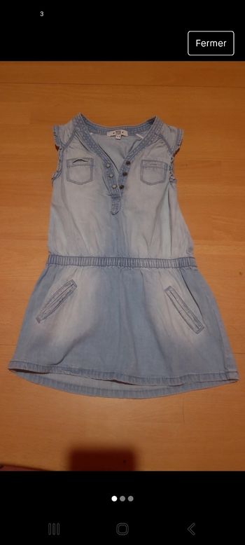 Robe jean 3/4 ans
