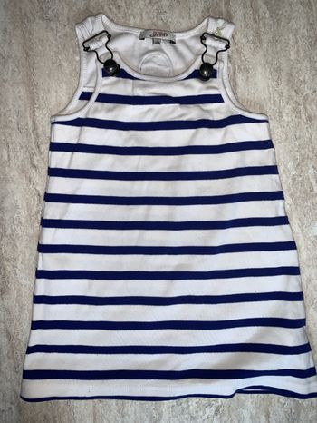 Superbe robe  rayée. Jean Paul Gaultier