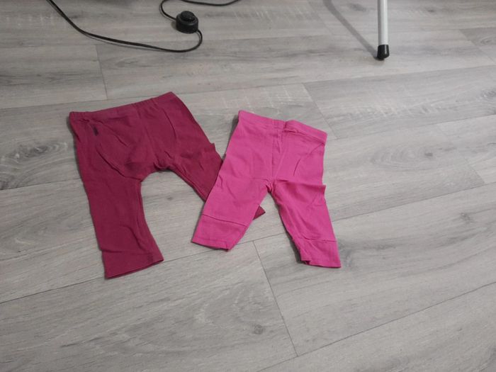 Lot de 2 leggings 3 mois - photo numéro 2