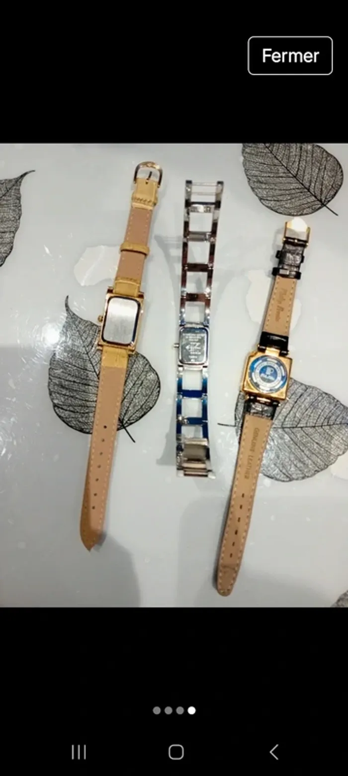 Lot de 3 montres - photo numéro 2