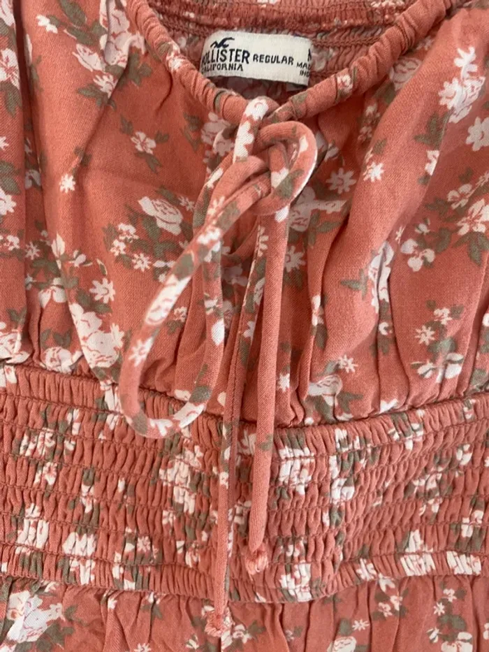 Robe d’été fleurie Holister en M - photo numéro 5