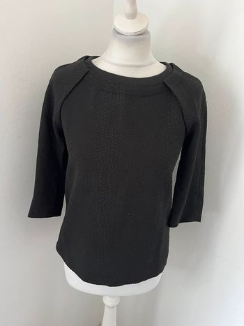 Blouse noire effet serpent Claudie Pierlot S