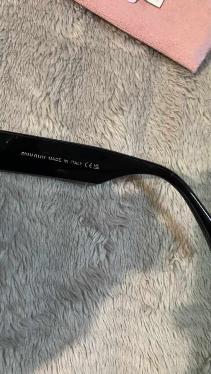 Lunette miu miu - photo numéro 5