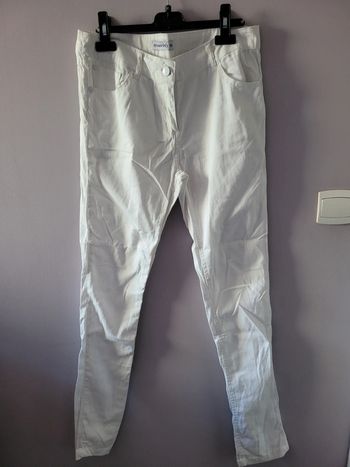 Jean blanc taille 38 Women Only