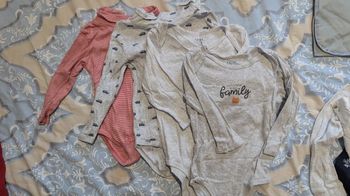 Lot de 4 bodys Kiabi
