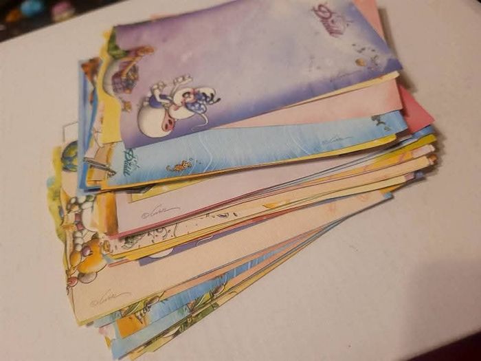 Lot feuilles xxl diddl - photo numéro 2