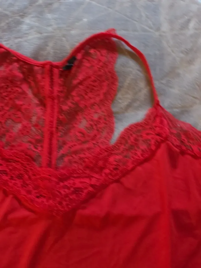 Caraco rouge - photo numéro 3