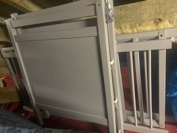 Lit bébé en bois à barreaux avec matelas tour de lit 