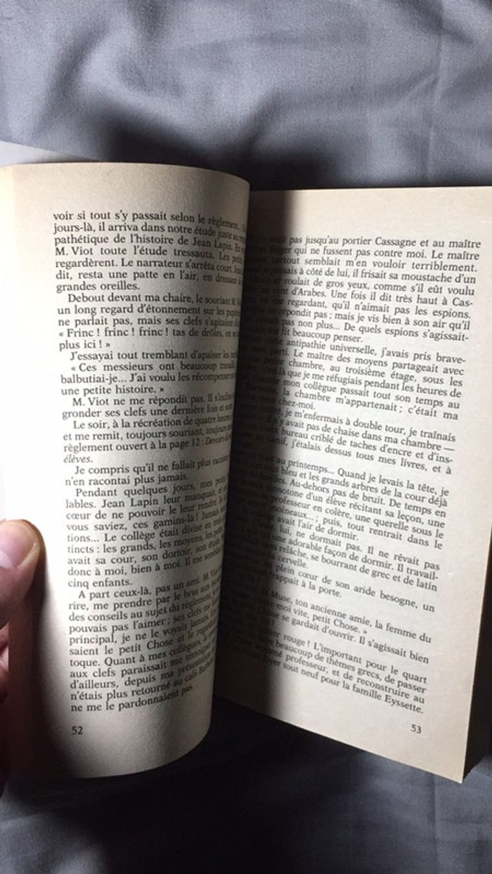 Le petit chose Alphonse Daudet texte intégral Classiques Français - photo numéro 13