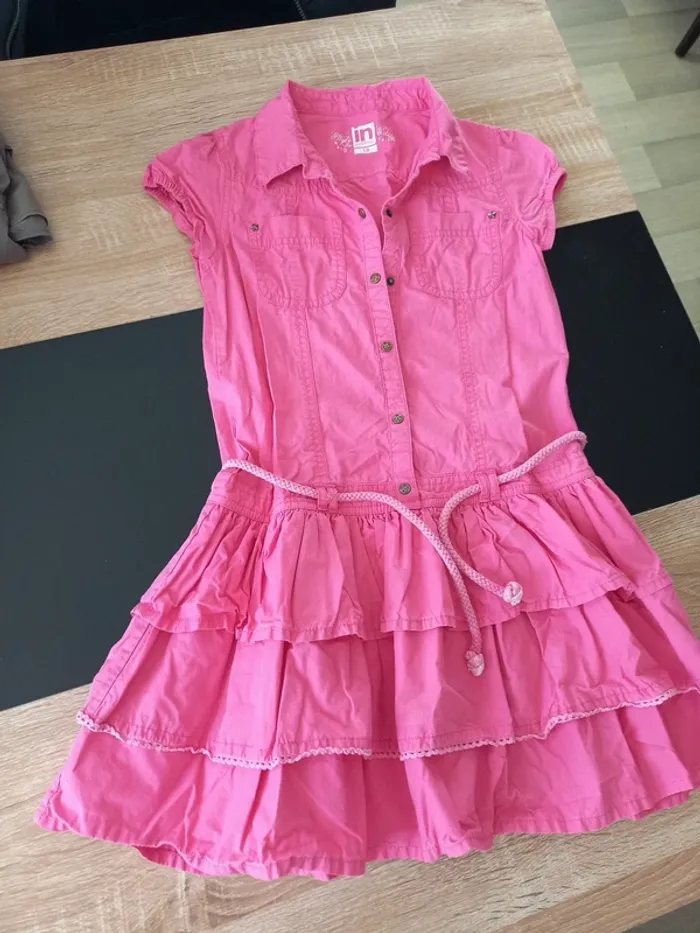 Robe rose 10 ans - photo numéro 2
