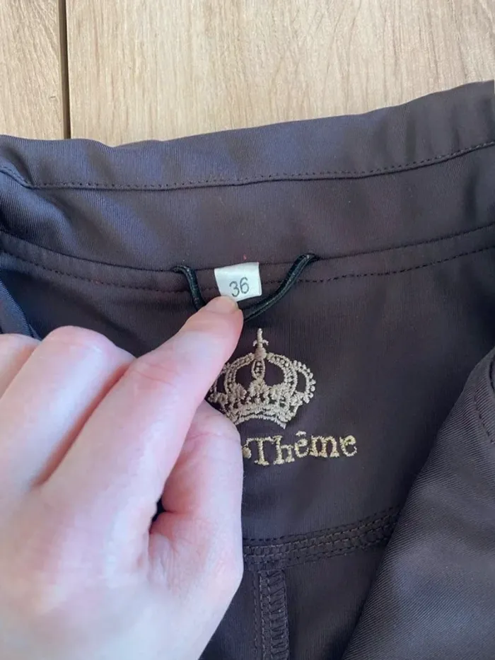 Veste  de  concours Equi-Thème –  Taille 36  –  Très  bon état  – Logo  brodé - photo numéro 9