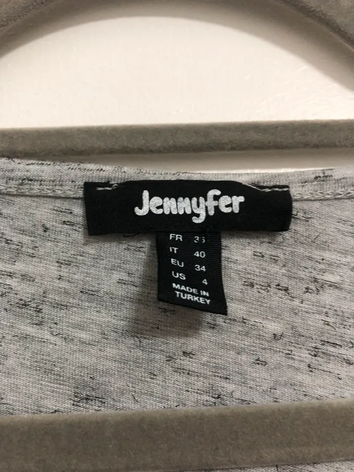 Superbe beau t-shirt Jennyfer neuf sans étiquette taille 36 - photo numéro 4
