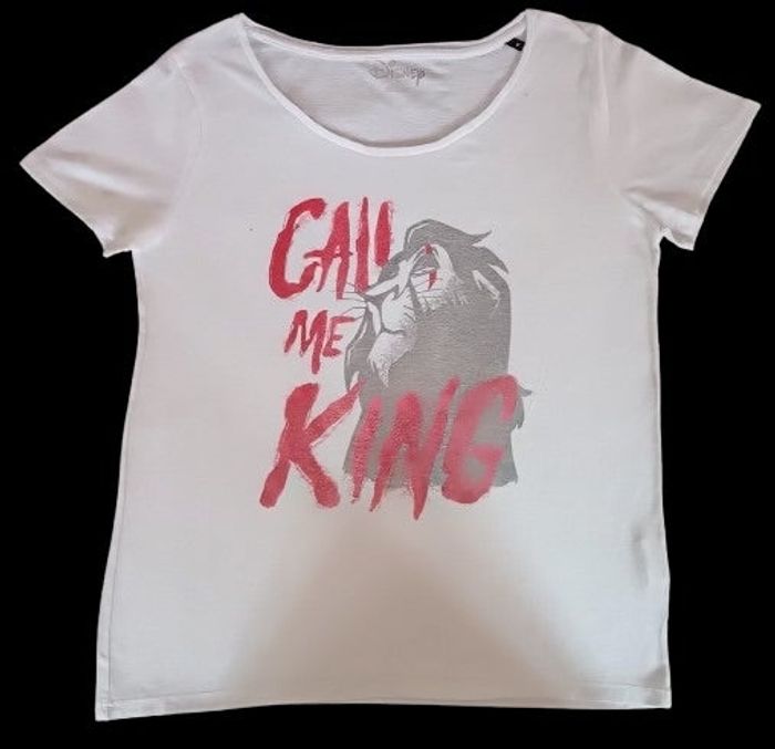 Tee-Shirt Femme - Call me King - (Taille xL) - (Disney)