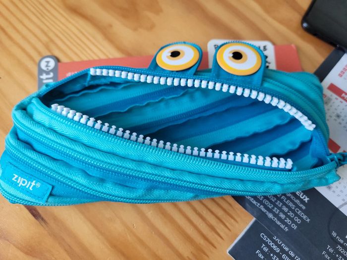 trousse rigolote entièrement zippée - photo numéro 2
