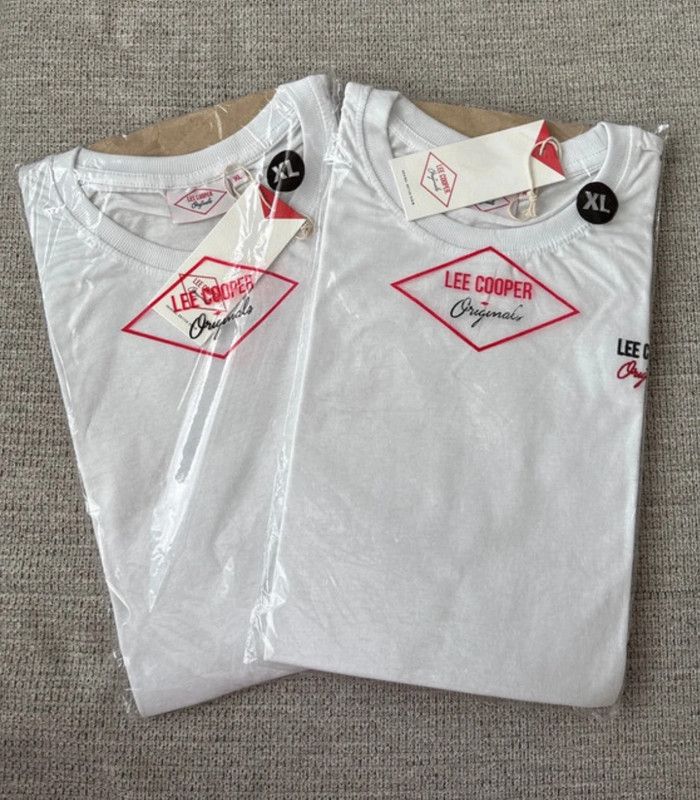 Lot 2 tee-shirts blanc