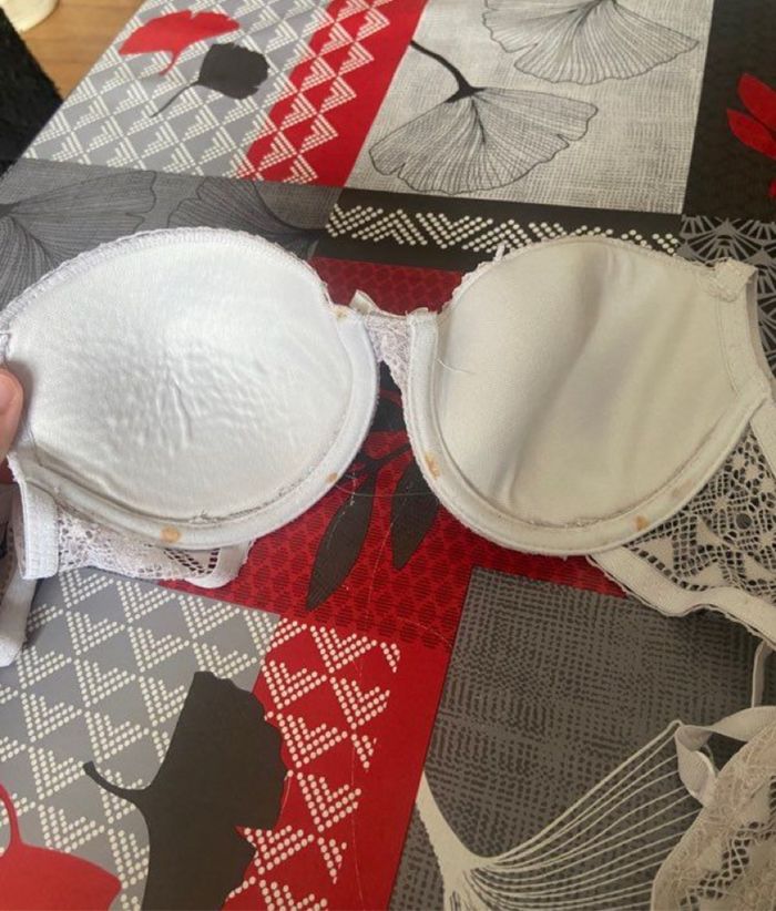 Soutien-gorge blanc - photo numéro 3
