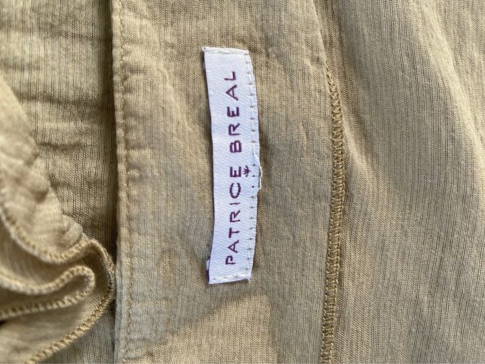 Top à fines bretelles beige Patrice breal - photo numéro 5