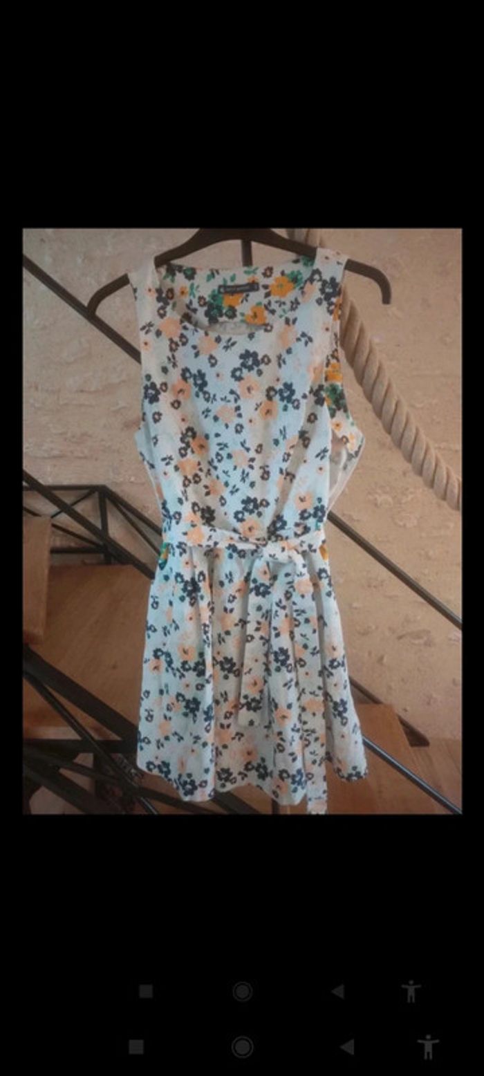 Robe fleurie petit bateau