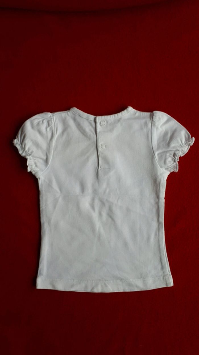 T-shirt manches courtes 9 mois - photo numéro 2