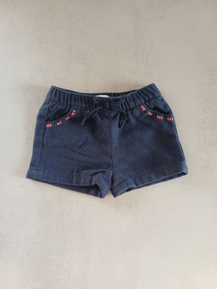 Short chaud marine Verbaudet 12 mois très bon état