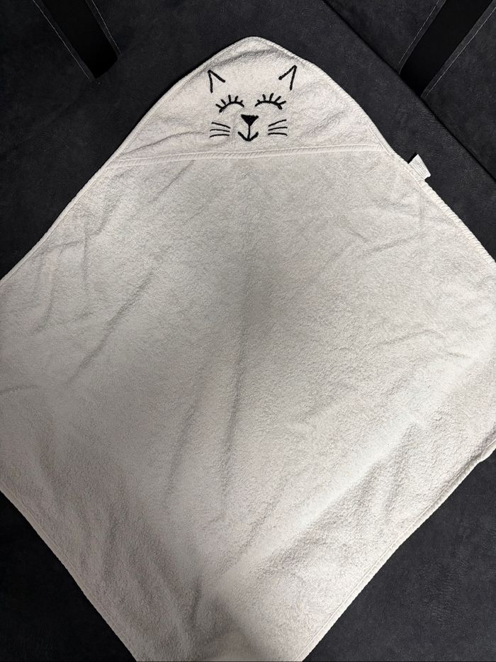 Cape de bain serviette de bain bébé - photo numéro 2