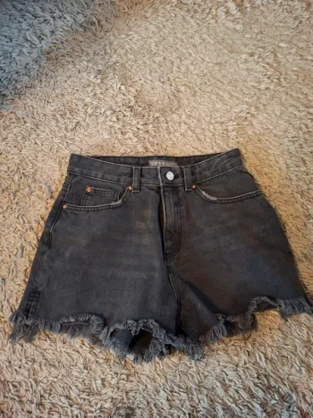 Magnifique jean taille haute femme taille 38 gris noir denim co