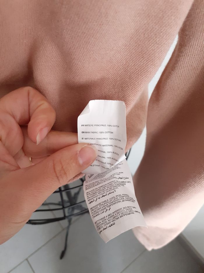 Sweat neuf saumon clair 36 Jennyfer - photo numéro 10