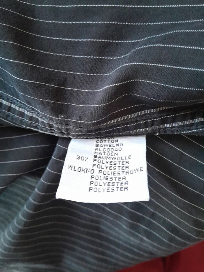Chemise rayée pyxis homme taille s - photo numéro 4