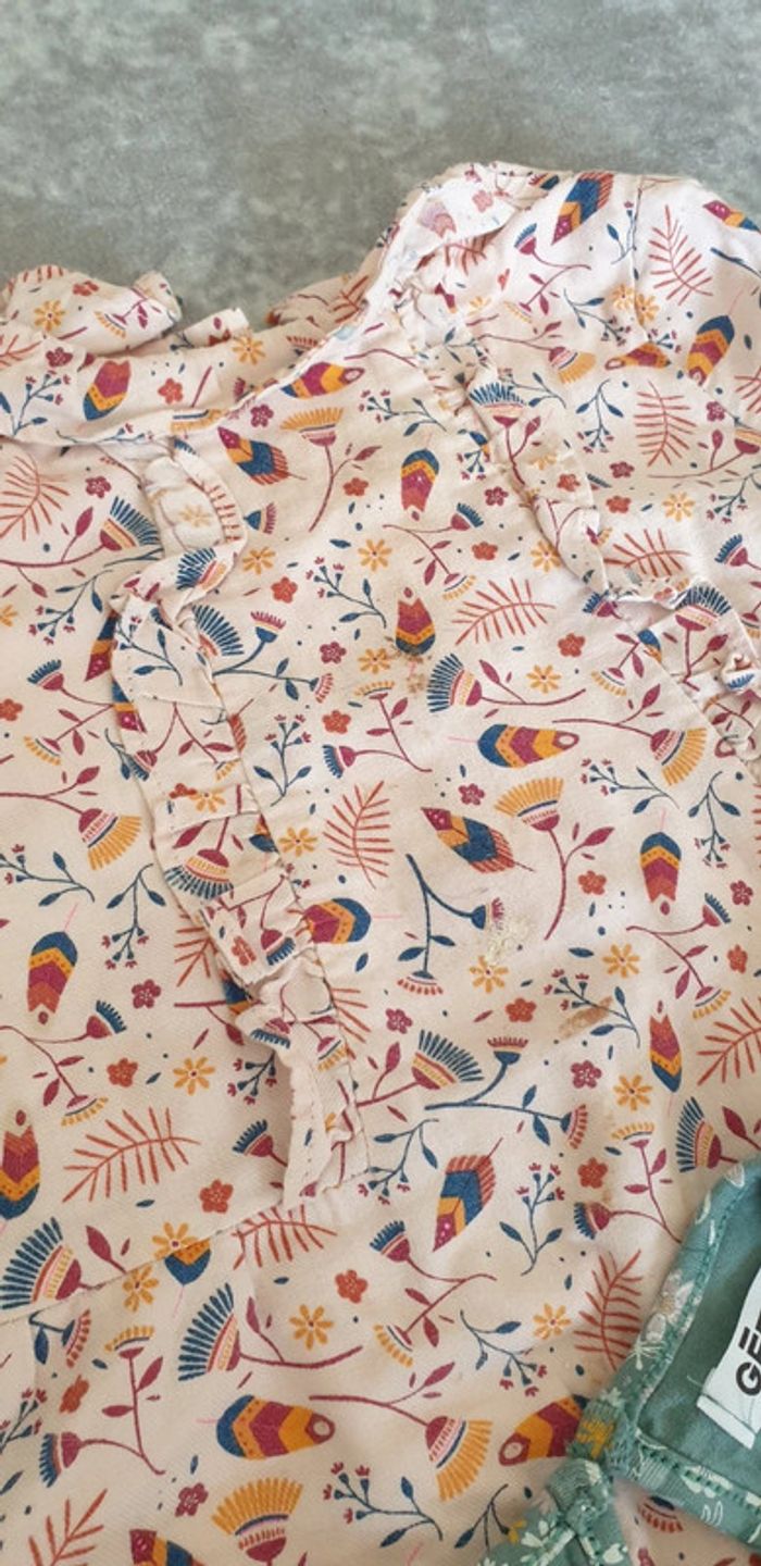 Lot de 2 hauts bébé fille 12 et 18 mois - photo numéro 2