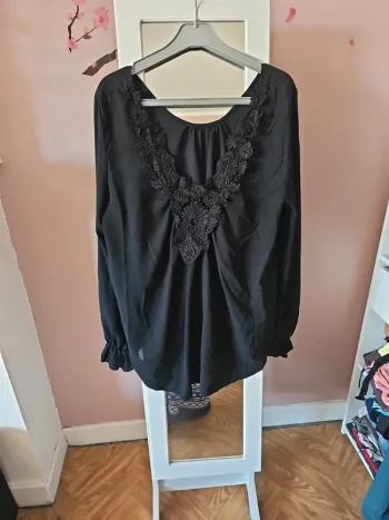 Blouse noire t40 curve