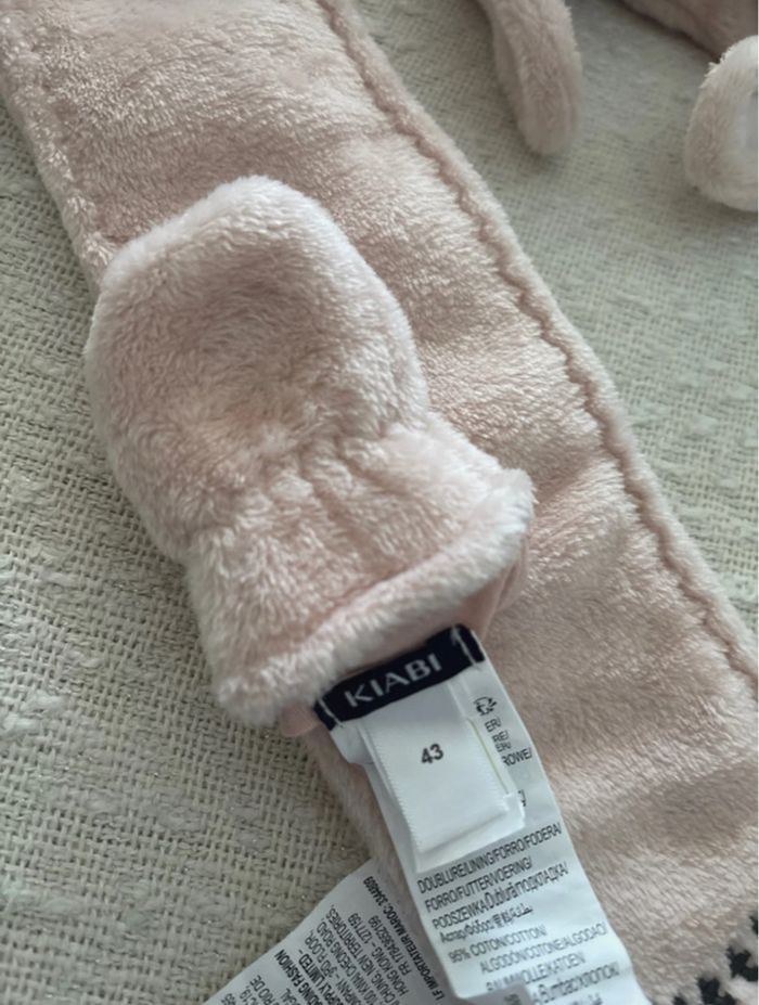 Lot bonnet écharpe gant bébé - photo numéro 5