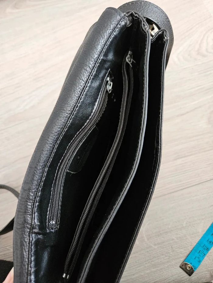 Sac à main en cuir Sabrina - photo numéro 9