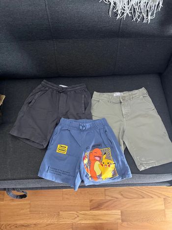 Lot 3 shorts Zara garçon 9 ans