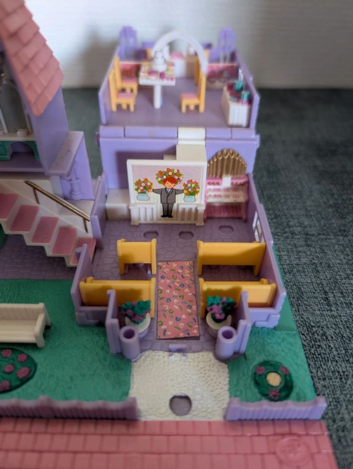 Bluebird Polly Pocket vintage Wedding Chapel 1993 - photo numéro 3