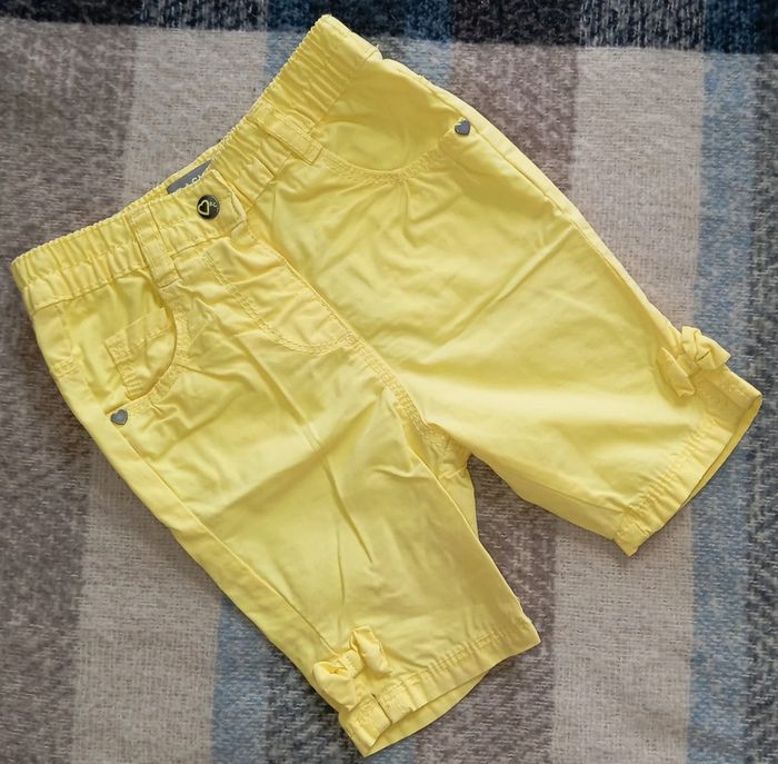 Lot de 3 pantalons fille colorés 12 mois - photo numéro 2