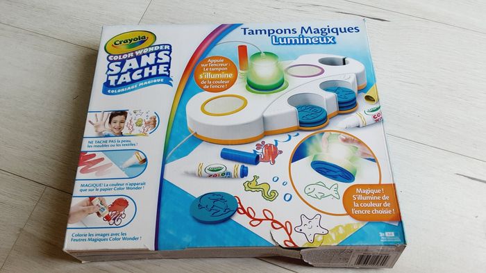 Jeu jouet apprentissage Tampons magiques lumineux Crayola - photo numéro 4