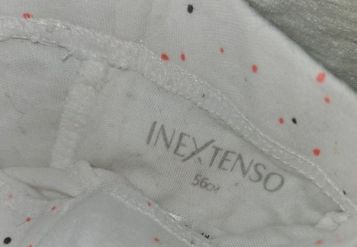 Lot de 2 pantalons à pieds bébé In Extenso – taille 56 cm (naissance) - photo numéro 3
