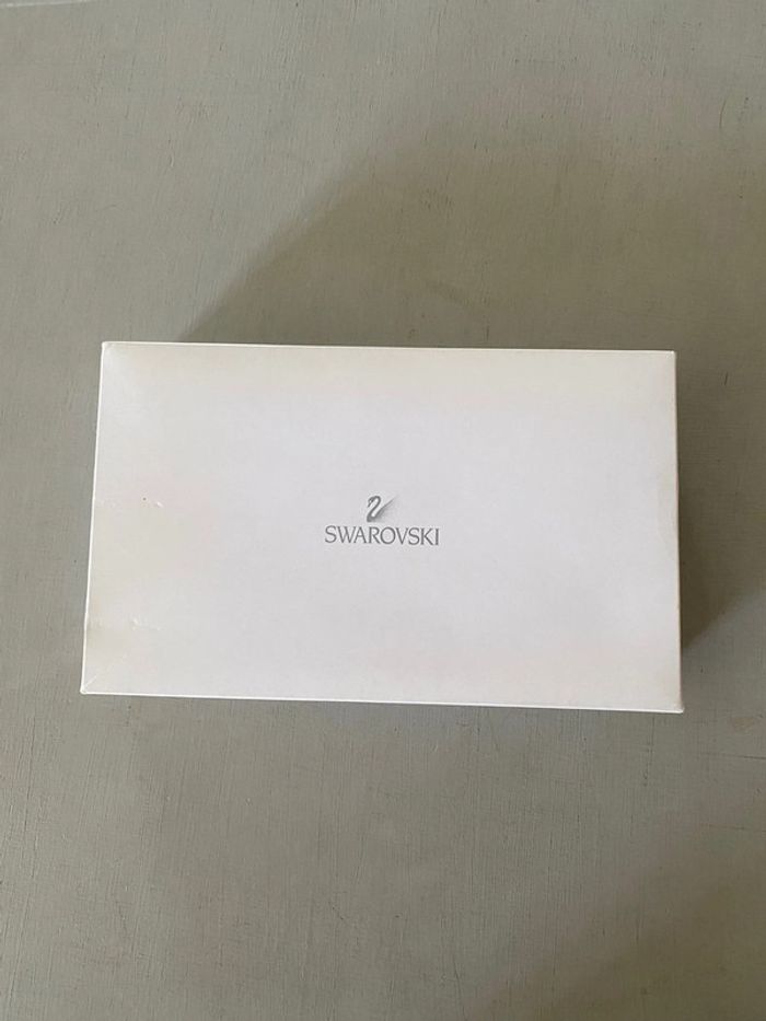 Swarovski pochette maquillage ou bijoux dorée avec brillants - photo numéro 12