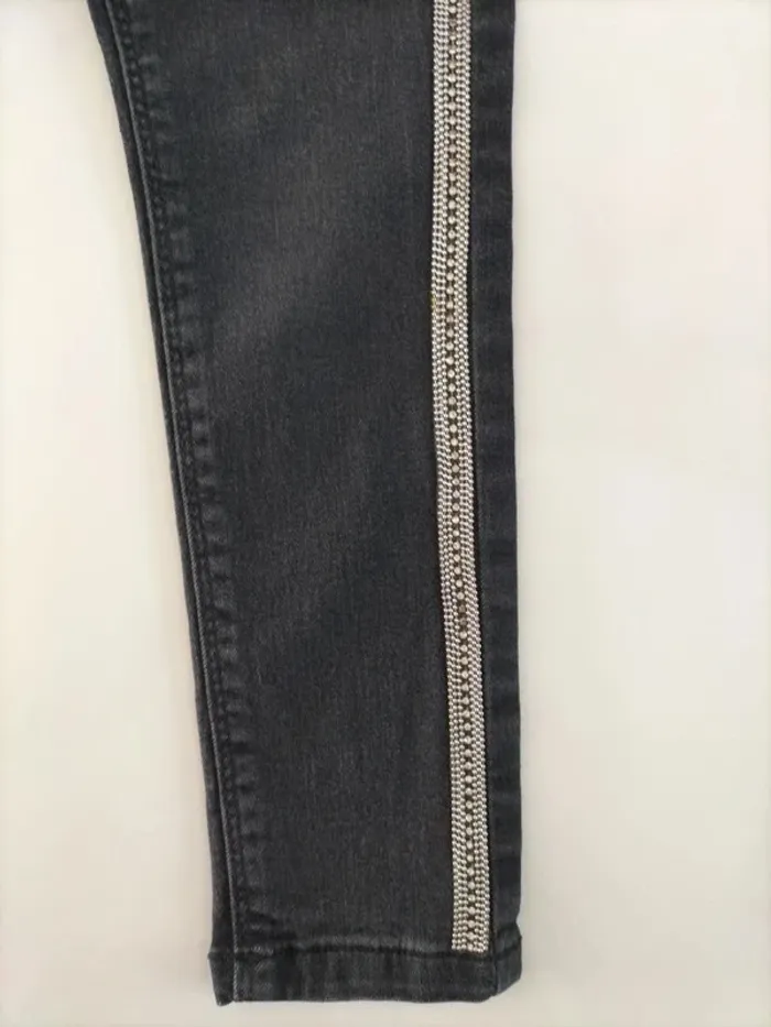 Jean skinny bande sur les coté - photo numéro 2